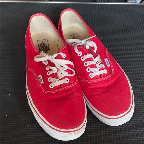 Vans Other - Vans Authentic Red Size 11.5